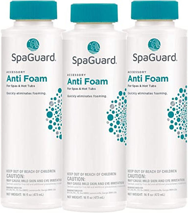 SpaGuard Spa Anti Foam 1 pt - 3 Pack - Pool FX