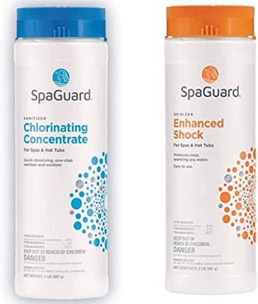 SpaGuard Enhanced Shock + Chlorinating Concentrate 2 lb - Pool FX