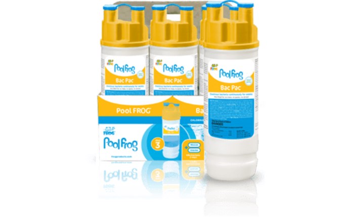 Pool Frog 2.2 lb Bac Pac® Pre-Filled Trichlor Tablet Sanitizer Cylinder - Pool FX