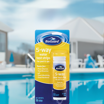 BioGuard 5 Way Test Strips - Pool FX