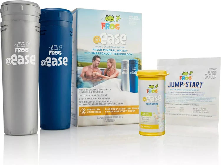 FROG @Ease in-Line Sanitizing System for Hot Tubs, for use in Marquis Spas, Caldera Spas, Artesian Spas and Hot Springs Spas - Pool FX