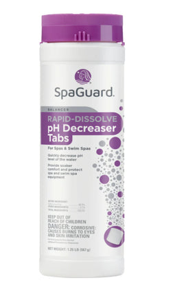 SpaGuard Rapid-Dissolve pH Decreaser Tabs - 1.25 lb.