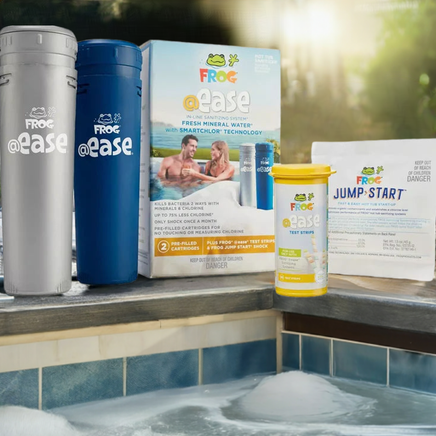 FROG @Ease in-Line Sanitizing System for Hot Tubs, for use in Marquis Spas, Caldera Spas, Artesian Spas and Hot Springs Spas - Pool FX 