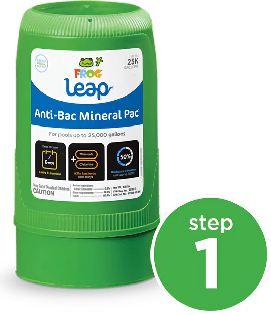 Frog Leap Anti-Bac Mineral Pac 25K - Pool FX 