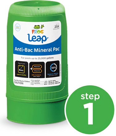 Frog Leap Anti-Bac Mineral Pac 25K - Pool FX 