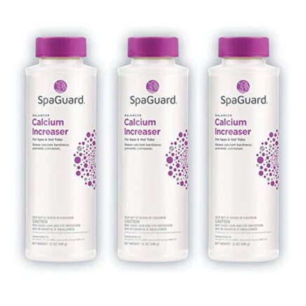 SpaGuard Spa Calcium Hardness Increaser 12oz - 3 Pack - Pool FX 