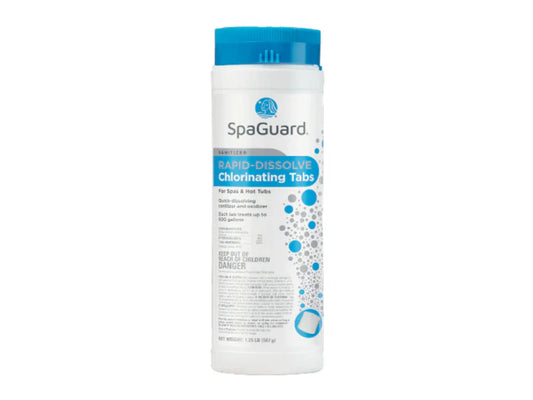 SpaGuard Rapid-Dissolve Chlorinating Tabs - 1.25 lb - Pool FX 