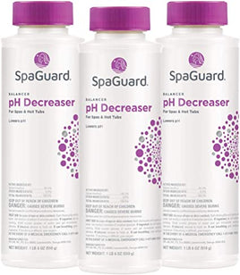 SpaGuard pH Decreaser 22oz - 3 Pack - Pool FX 